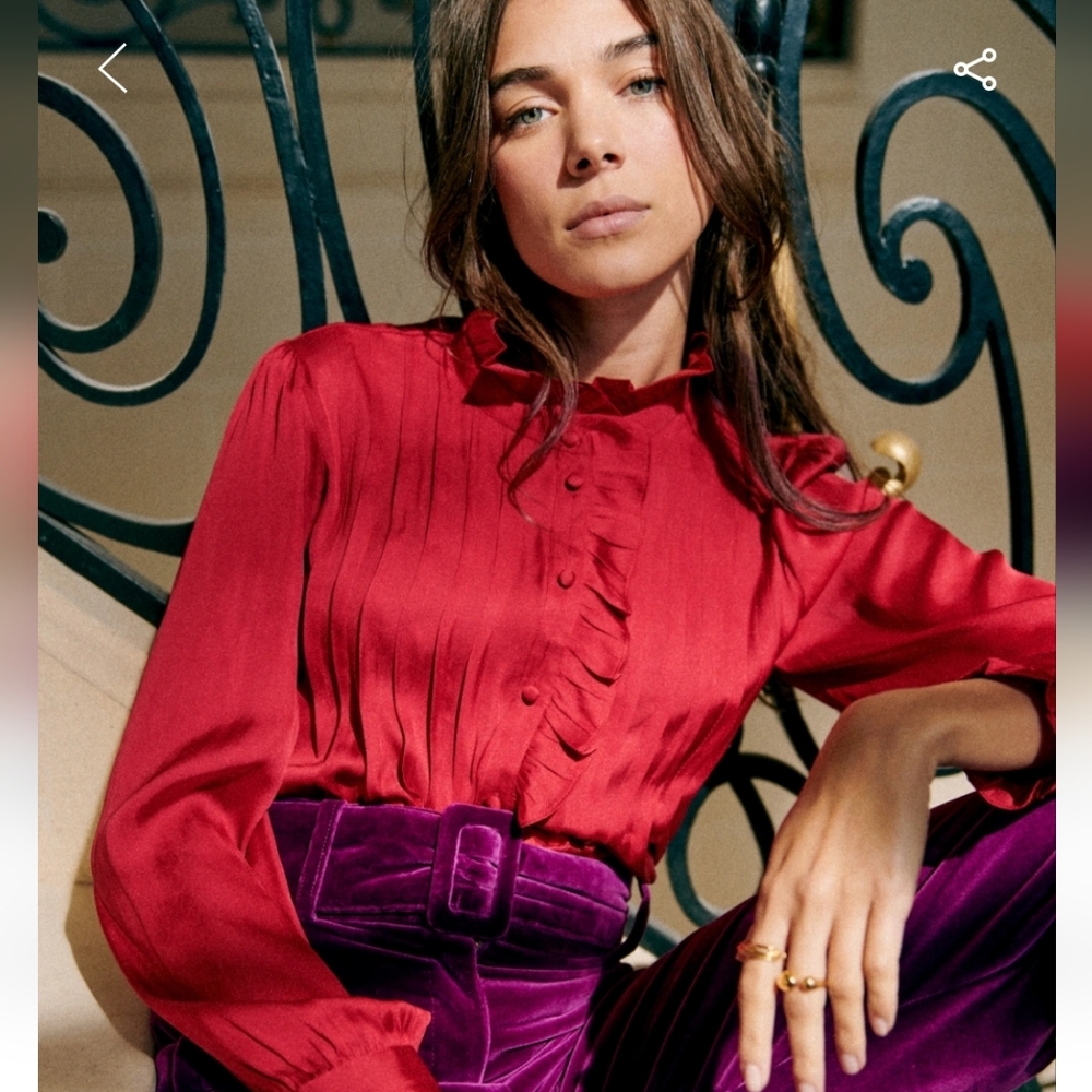 Sezane Johana Blouse - Picture 2 of 8